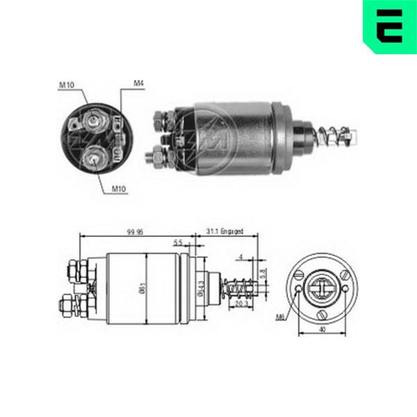 Comutator solenoid - ERA