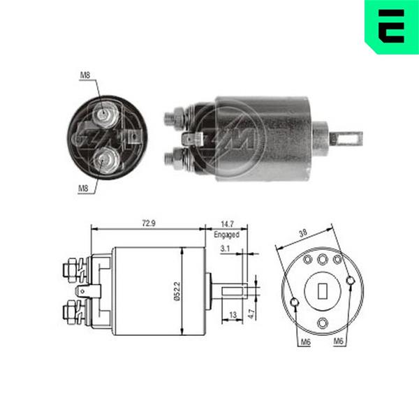 Comutator solenoid - ERA