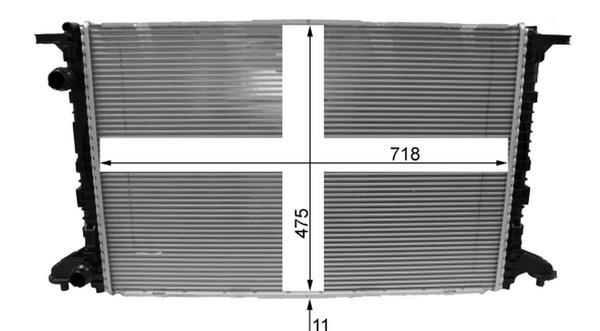Radiator - MAHLE