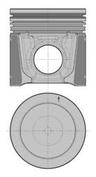Piston - KOLBENSCHMIDT