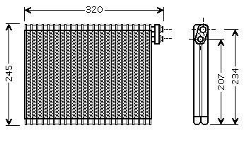 Evaporator aer contidionat - STARLINE