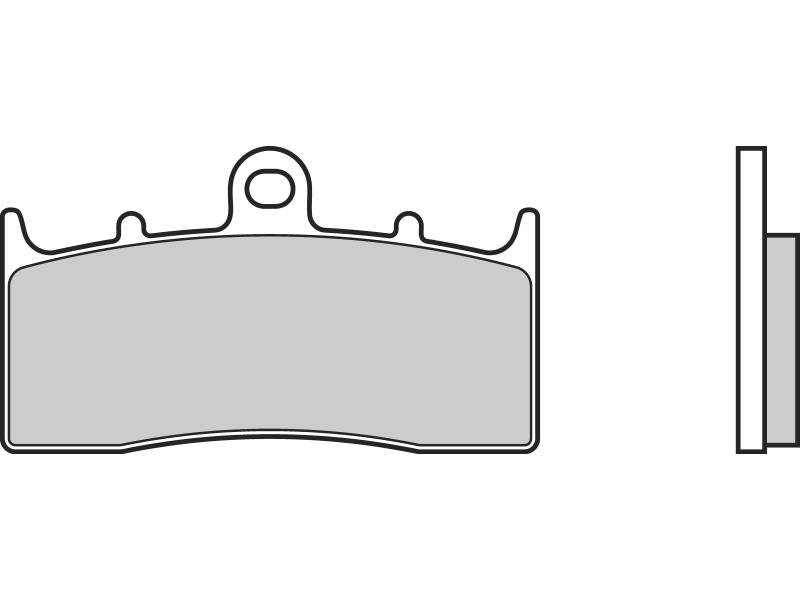 Placute de frana - BREMBO