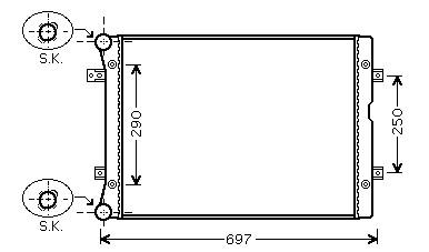 Radiator - MAHLE