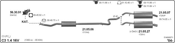 GATES Hose, crankcase ventilation 12457307 - GATES