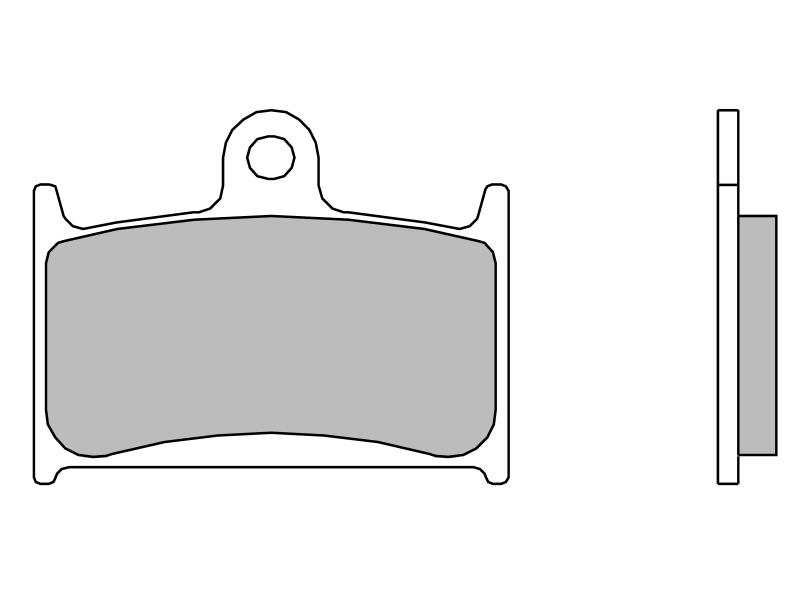 Placute de frana - BREMBO