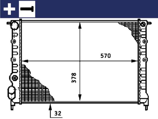 Radiator - MAHLE