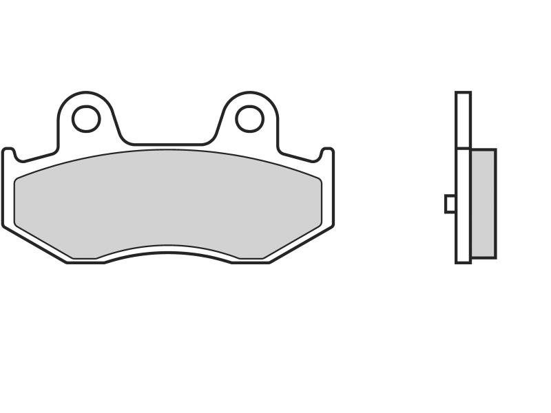 Placute de frana - BREMBO