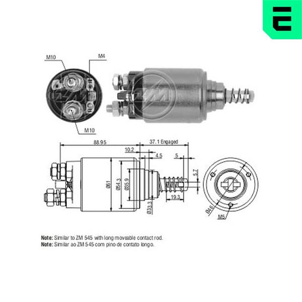Comutator solenoid - ERA