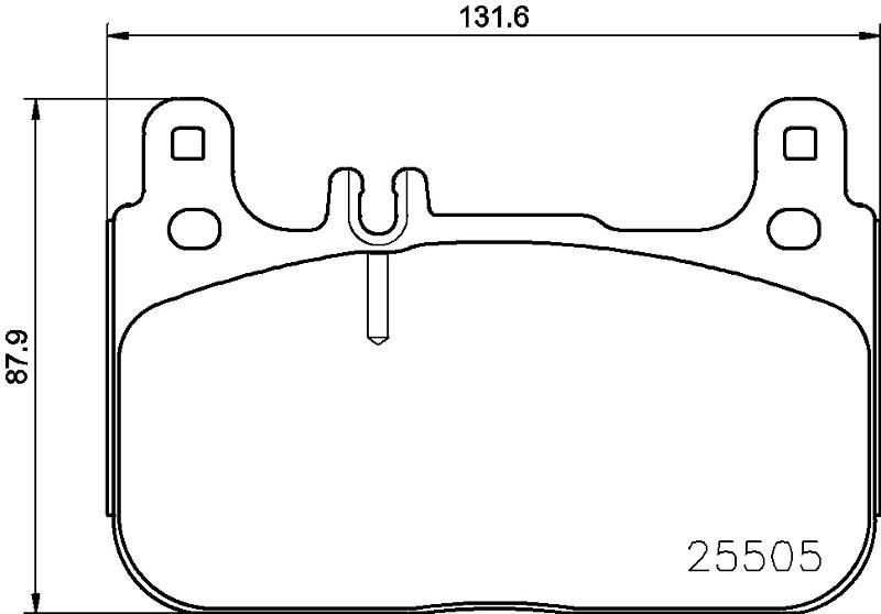 Placute de frana - BREMBO