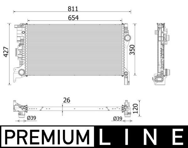 Radiator - MAHLE
