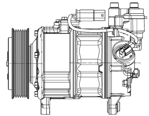 Compresort A/C - MAHLE
