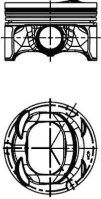 Piston - KOLBENSCHMIDT
