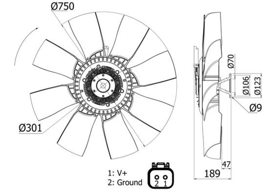 Ventilator - MAHLE