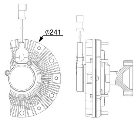 Ambreiaj ventilator - MAHLE