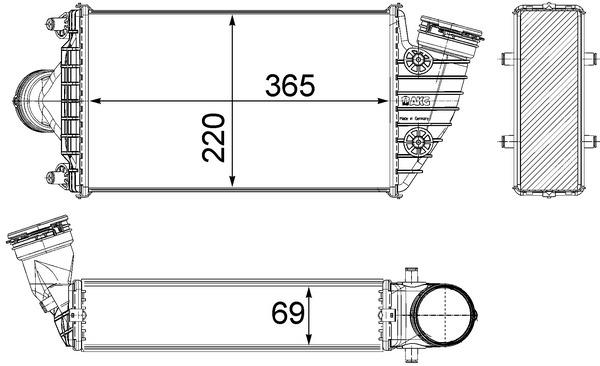 Intercooler - MAHLE