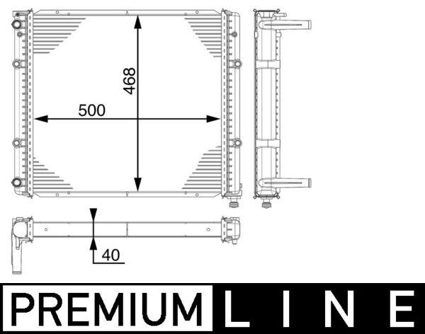 Radiator - MAHLE