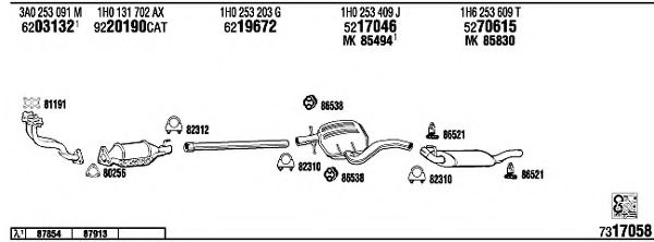 VW-AUDI OE OE item 11603553 - VW-AUDI OE