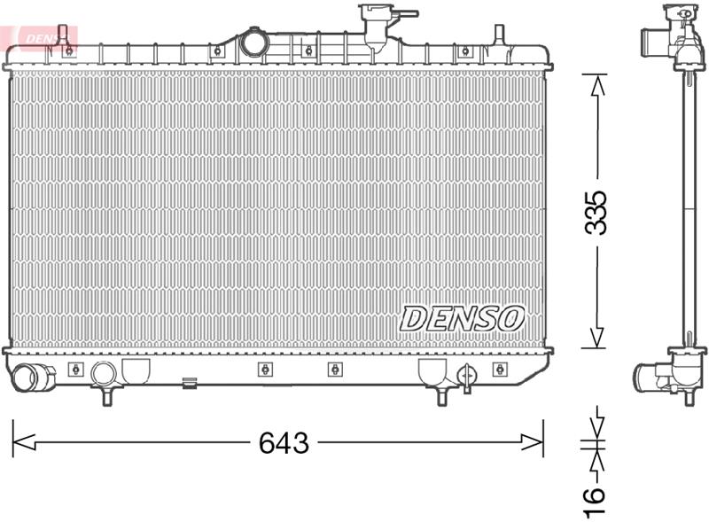 Radiator - DENSO