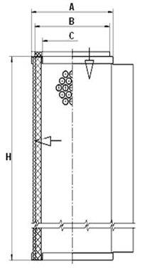 Filtru de aer comprimat - MANN-FILTER