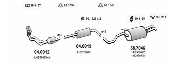 Cilindru receptor ambreiaj - BREMBO