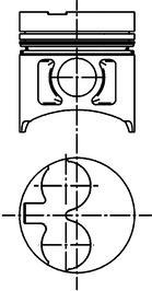 Piston - KOLBENSCHMIDT