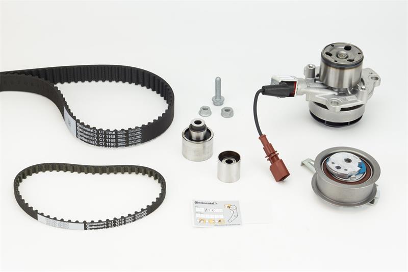 Set curea distributie cu pompa de apa - CONTINENTAL CTAM