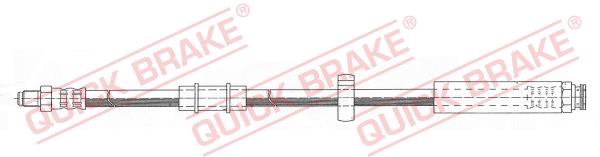Furtun de frana - QUICK BRAKE