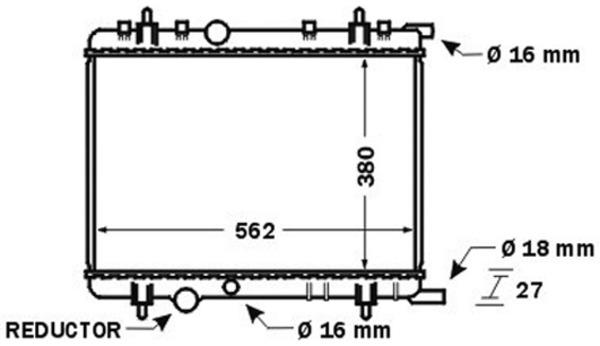Radiator - MAHLE