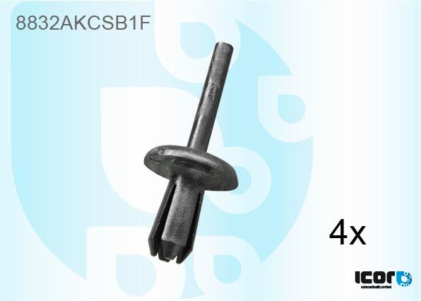Set de cleme pentru fixarea sticlei - PREMIUM GLASS
