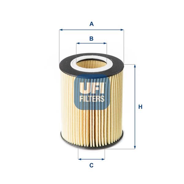 Filtru de ulei - UFI