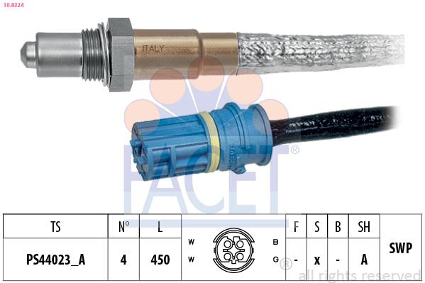 Sonda lambda - FACET
