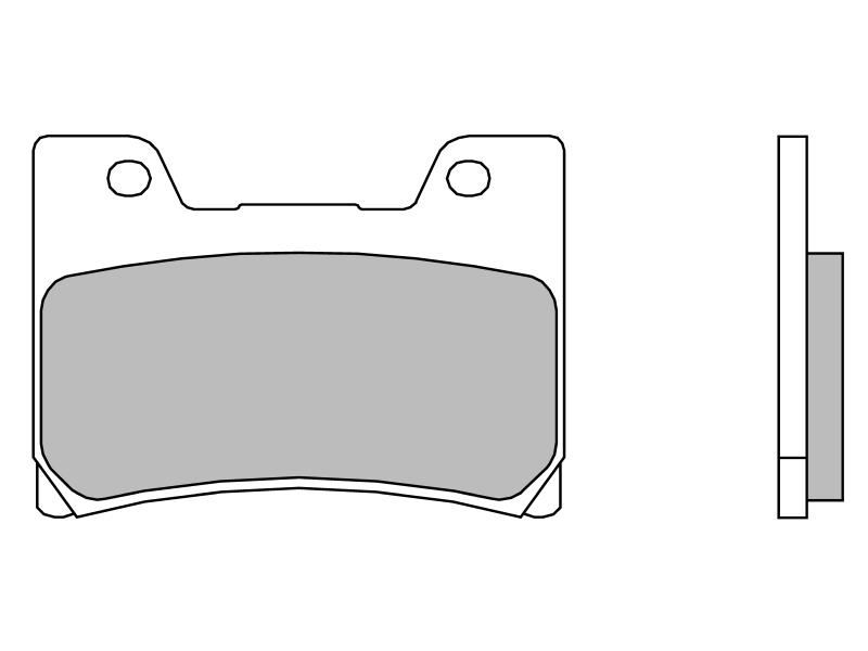 Placute de frana - BREMBO
