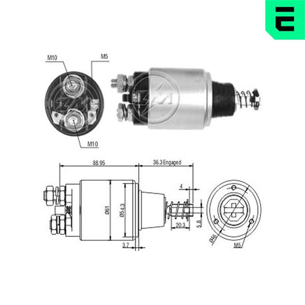 Comutator solenoid - ERA