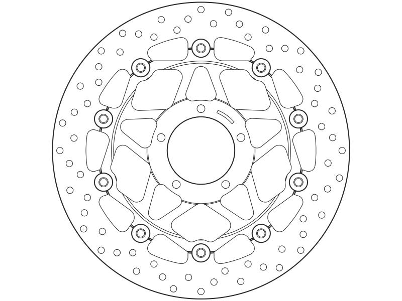 Disc de frana - BREMBO
