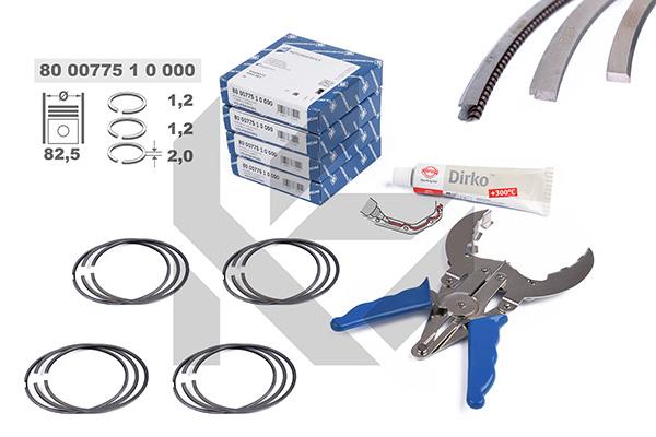 Kit de segmente piston - ET ENGINETEAM