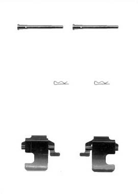 Set de accesorii plăcuțe de frână - STARLINE