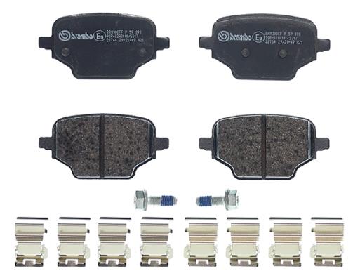 Placute de frana - BREMBO