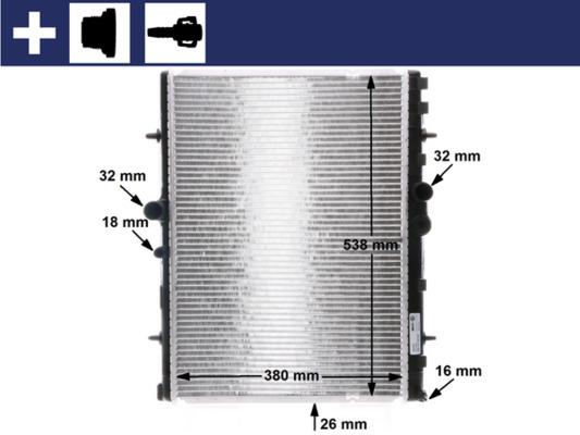 Radiator - MAHLE