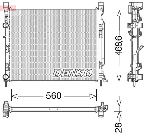 Radiator - DENSO