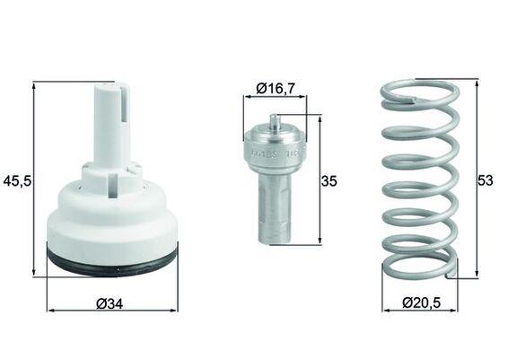 Termostat - MAHLE