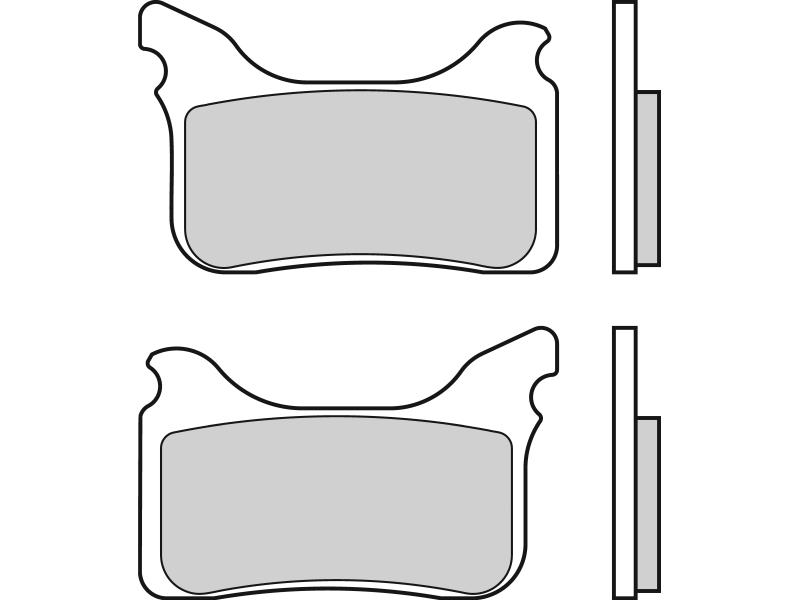 Placute de frana - BREMBO