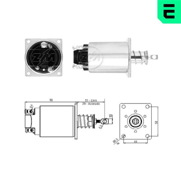 Comutator solenoid - ERA