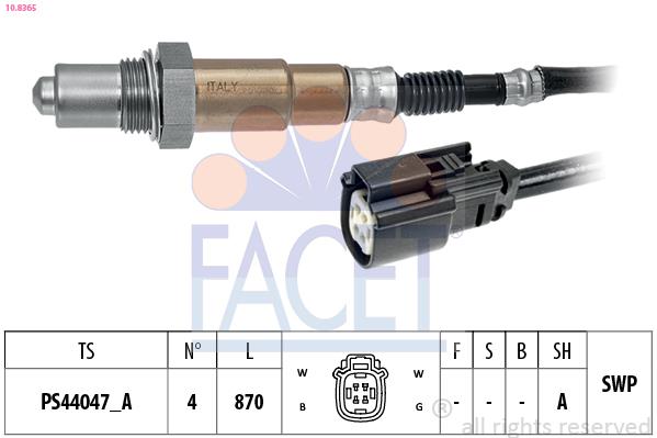 Sonda lambda - FACET