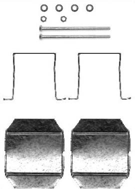 Set de accesorii plăcuțe de frână - STARLINE