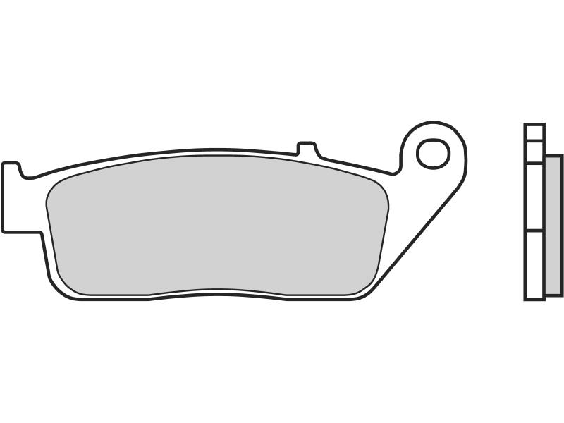 Placute de frana - BREMBO