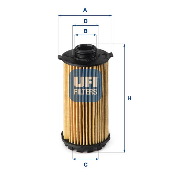 Filtru de ulei - UFI