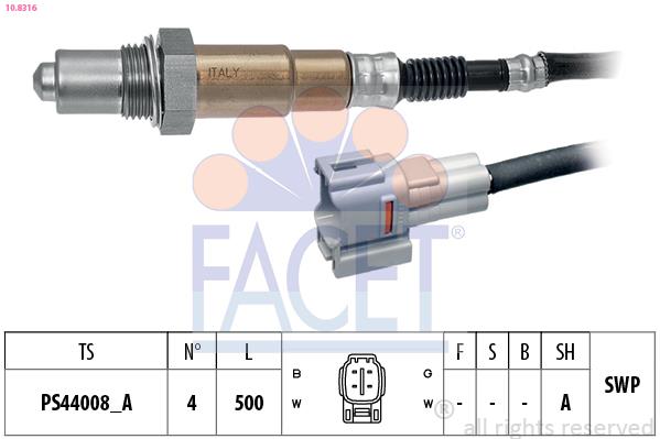 Sonda lambda - FACET
