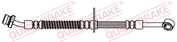 Furtun de frana - QUICK BRAKE