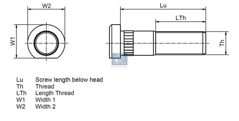 Stud roată - DT SPARE PARTS