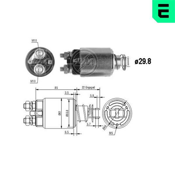 Comutator solenoid - ERA